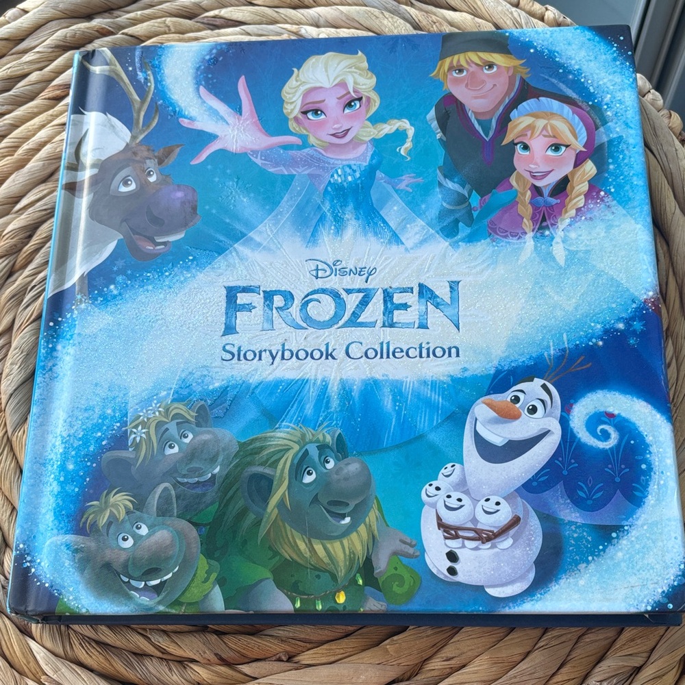 Disney Frozen Storybook Collection - Blue, White, Aqua Illustrated Hardcover